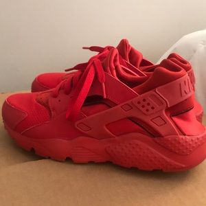 Nike Red Huraches
